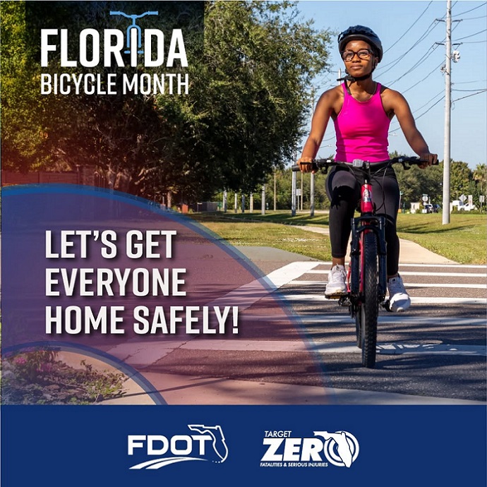 Florida Bicycle Month: Ride Safe, Be Seen, and Look Out for Each Other