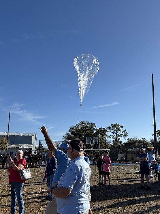 Around the World in 17 Days: SKY Academy and the EARS Weather Balloon Makes History