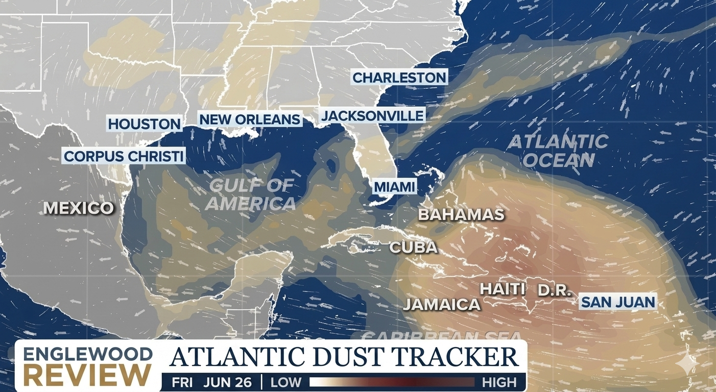 Saharan Dust Storm Leaves Atlantic Hurricanes High and Dry - Englewood ...