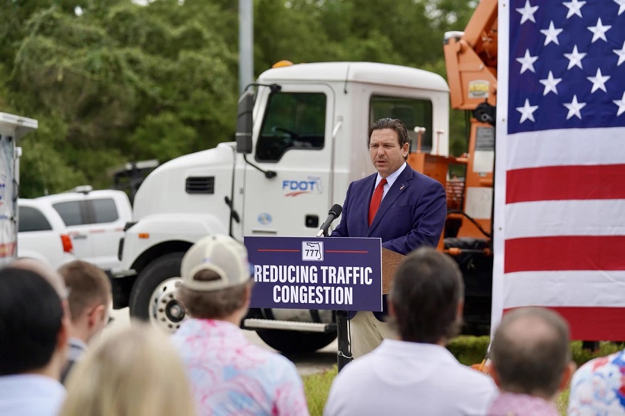 Gov. DeSantis Celebrates Completion of $61M River Road Widening in Sarasota County
